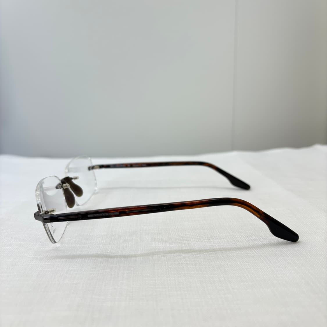벤츠 브라운 무테 안경 상품이미지5