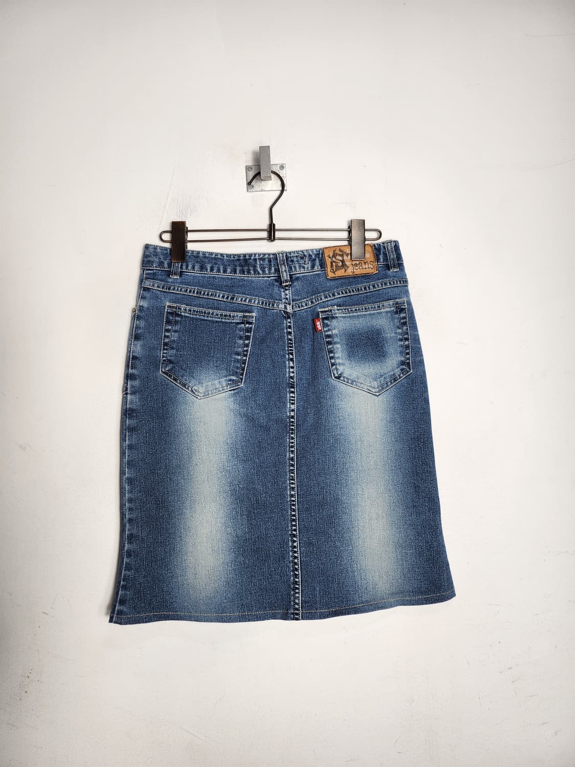 X-STICK 데님 스커트 상품이미지1