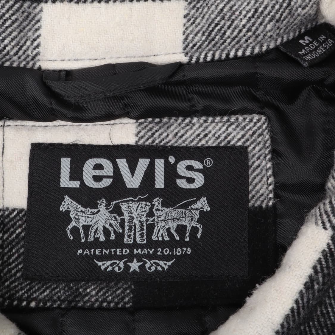 리바이스 타탄 체크 울 자켓 상품이미지8