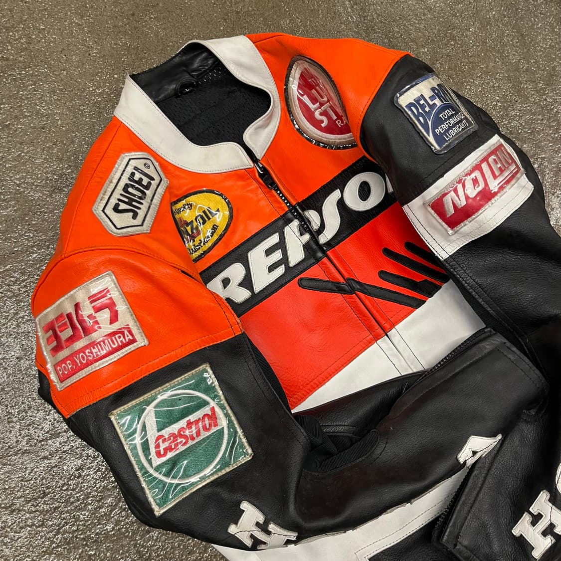 혼다 가죽 레이싱 수트 (95) 상품이미지3