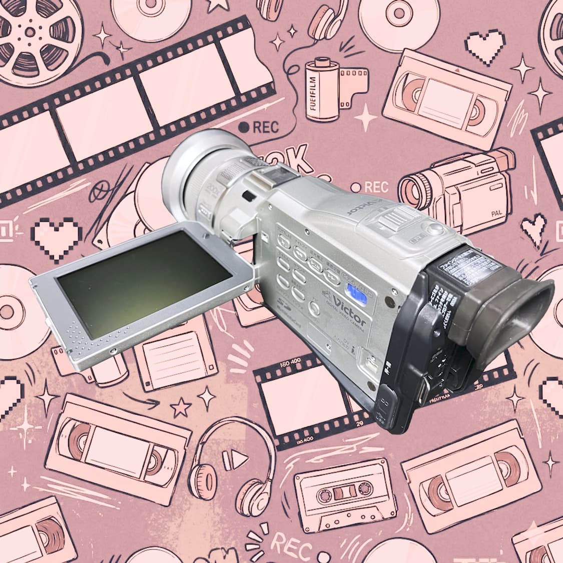 JVC(Victor) GR-DV3500 6mm 캠코더 (테이프리스 가능) 상품이미지2