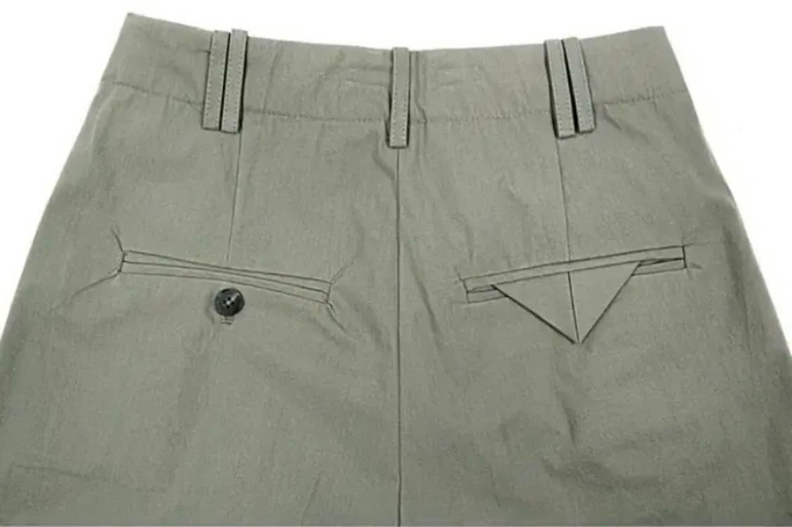 FOYER Two Tuck Easy Pants Khaki 포이어 팬츠 상품이미지5