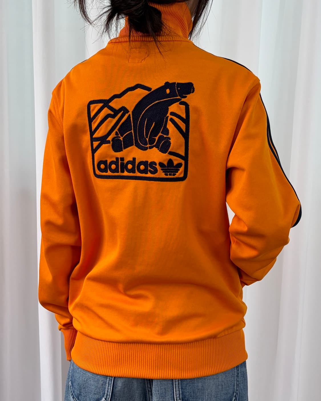 [M]아디다스 윈터베어 오렌지 트랙탑 져지 상품이미지1