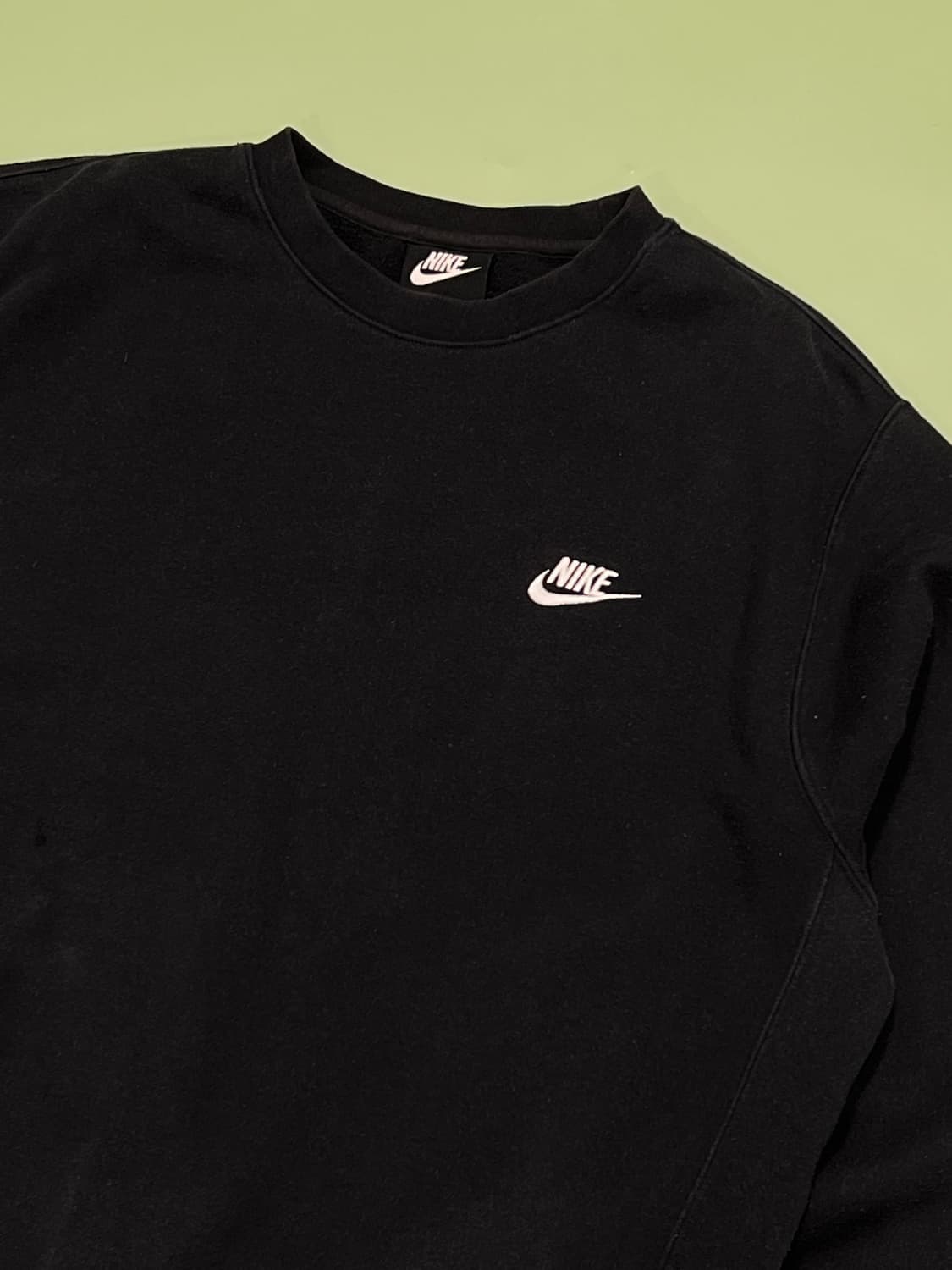 (L) 나이키 퓨추라 기모 맨투맨 블랙 상품이미지3