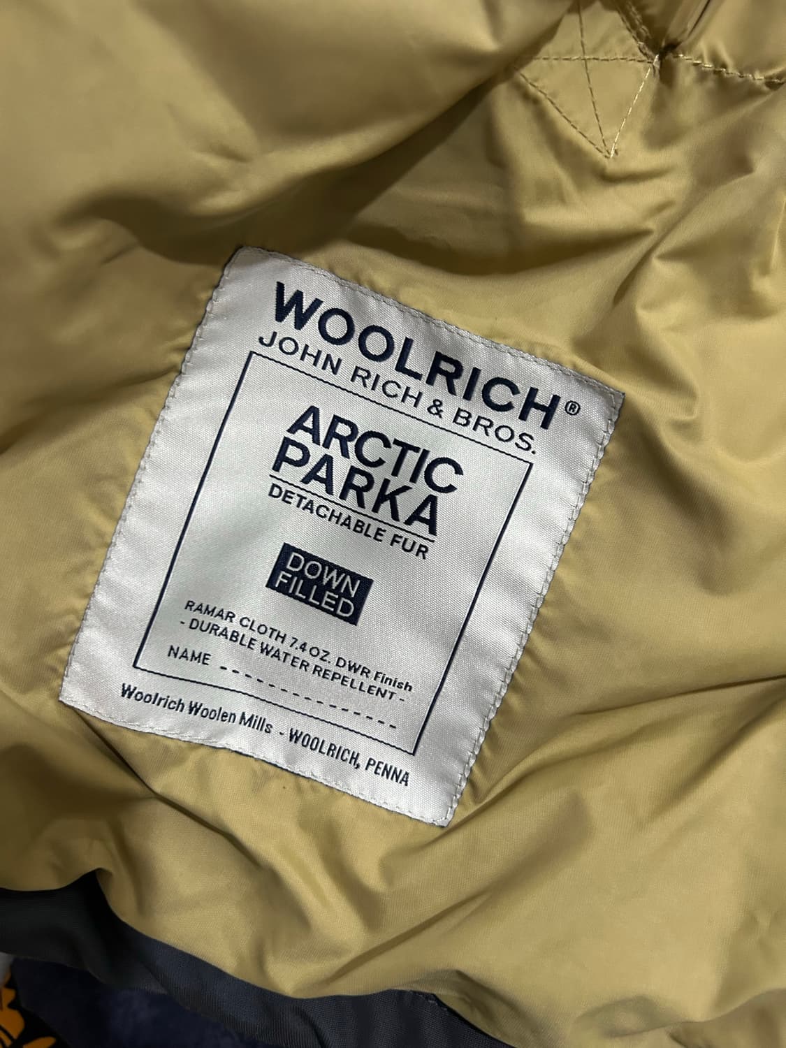 울리치 아크틱 파카 다운 패딩 상품이미지5