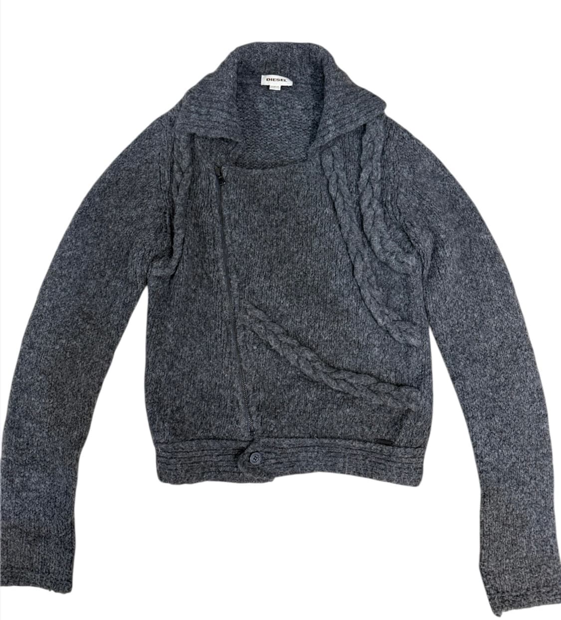 디젤 니트 집업 자켓 상품이미지2