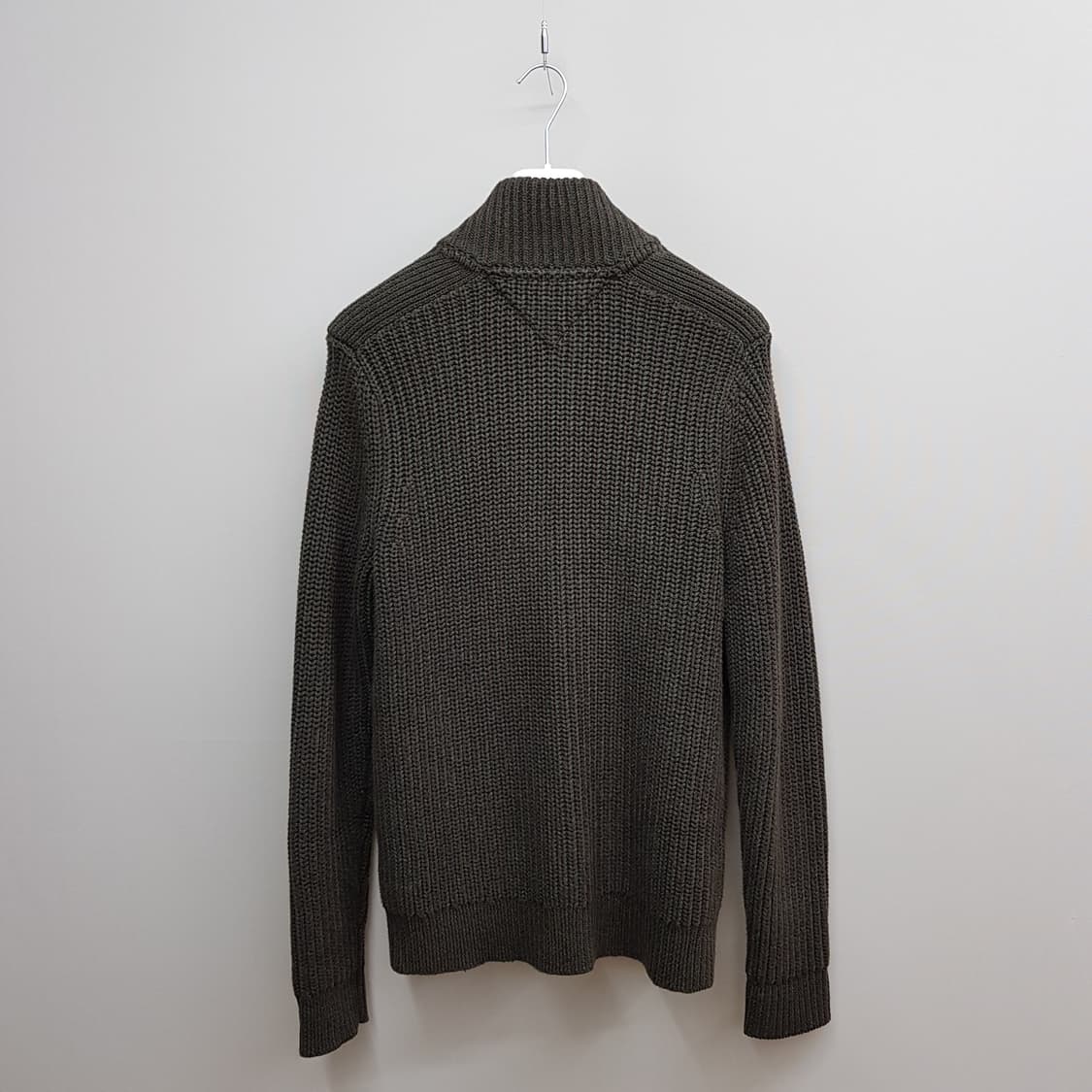 타미힐피거 TOMMY HILFIGER  니트 하이넥 가디건 L사이즈 상품이미지3