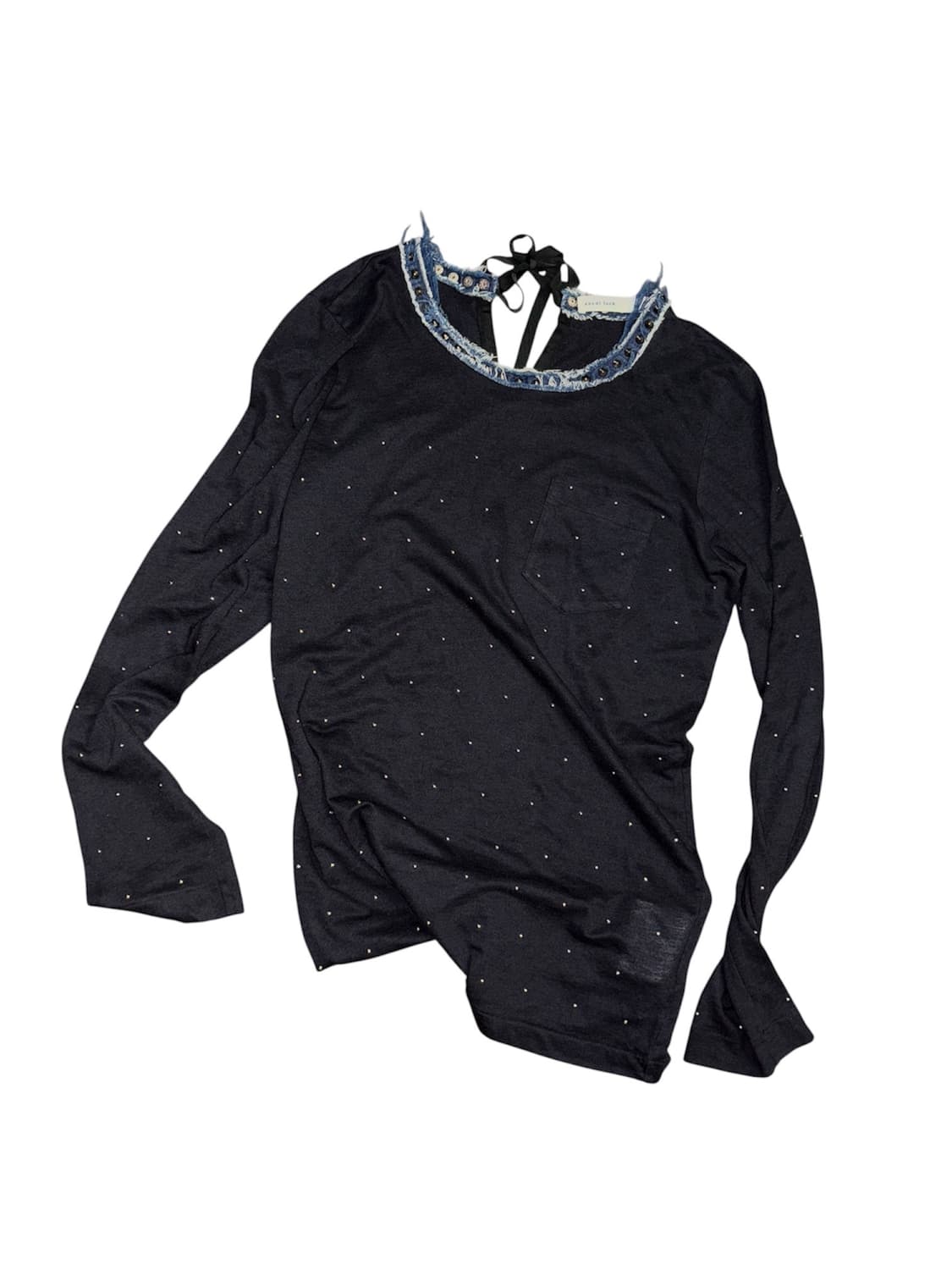 사카이 데님 스터드 긴팔 상품이미지1