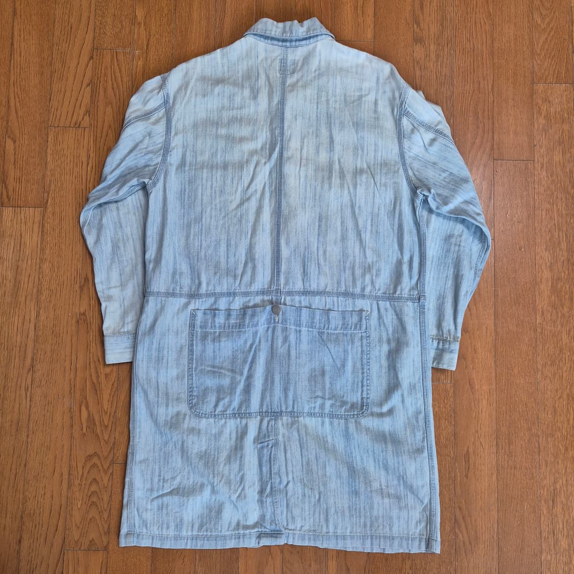 [M]칼하트 Carhatt 라이트 워시 데님 코트 자켓 상품이미지2