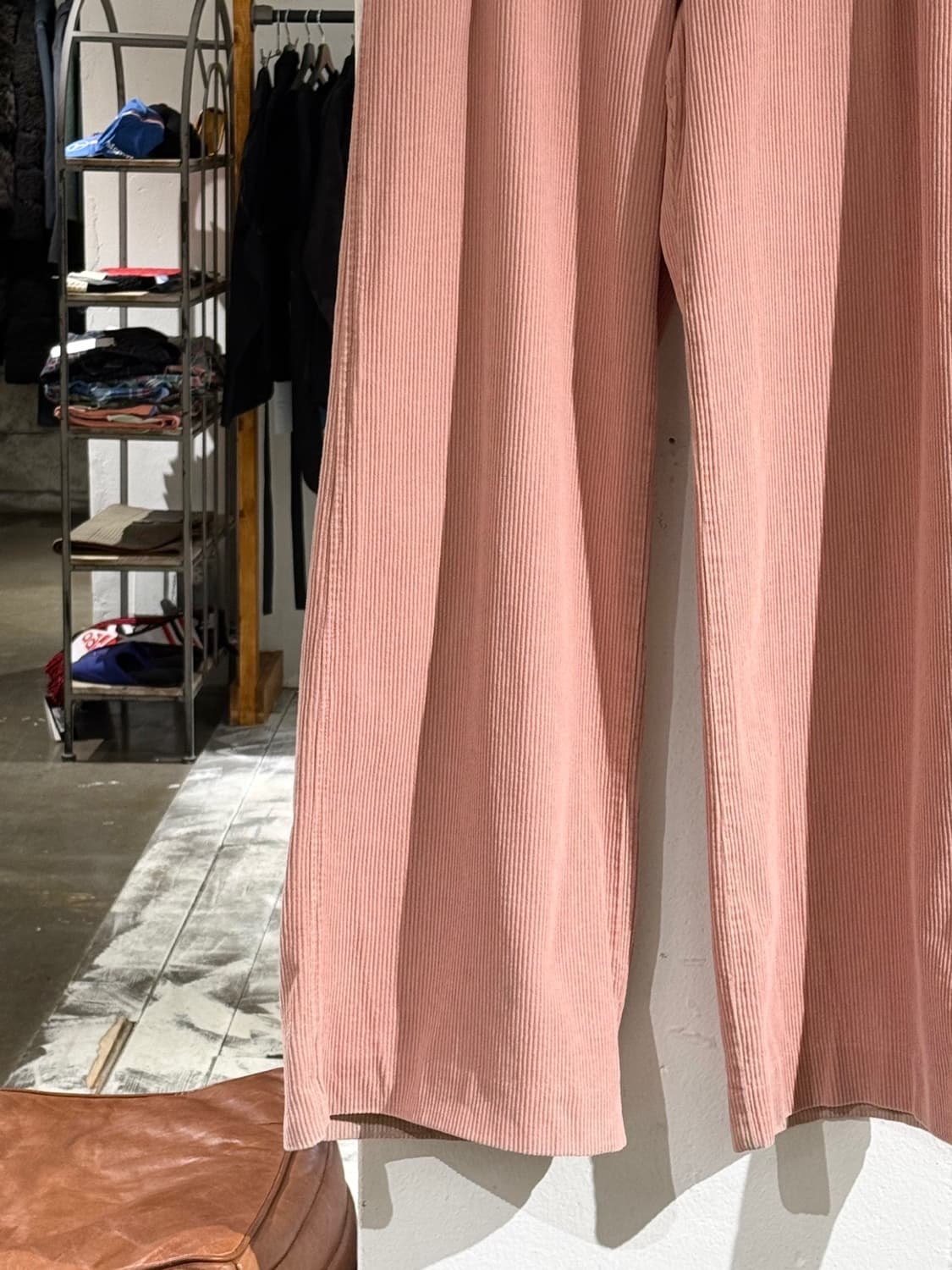 호프 핑크 코듀로이 와이드 팬츠 상품이미지4