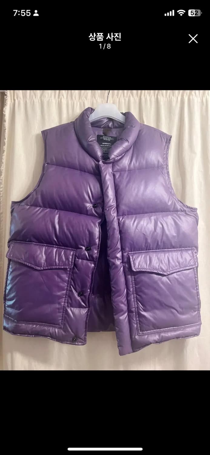 언유즈드 패딩 베스트4사이즈 상품이미지1