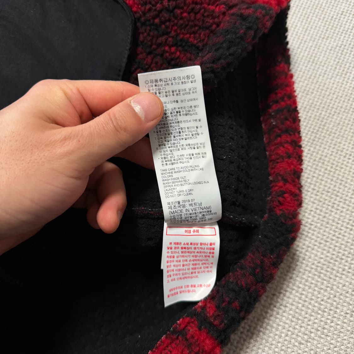 스파이더 풀오버 플리스 후드자켓 상품이미지5