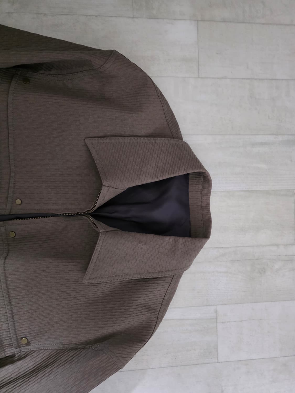 엘무드 더스티 웨스턴 블루종 카키 48 상품이미지3