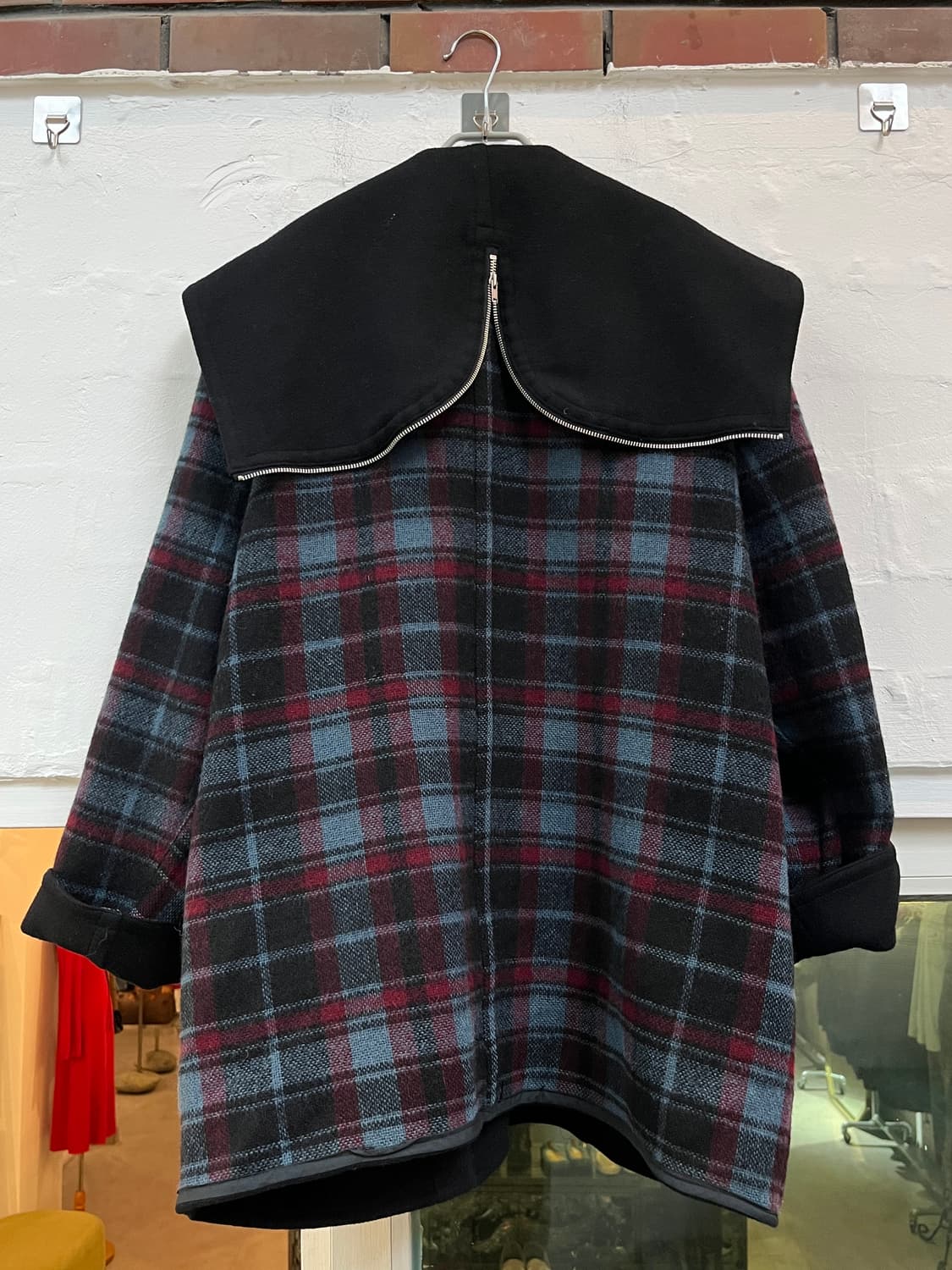 Lancel 란셀 리버시블 울 세일러 코트 9 상품이미지7