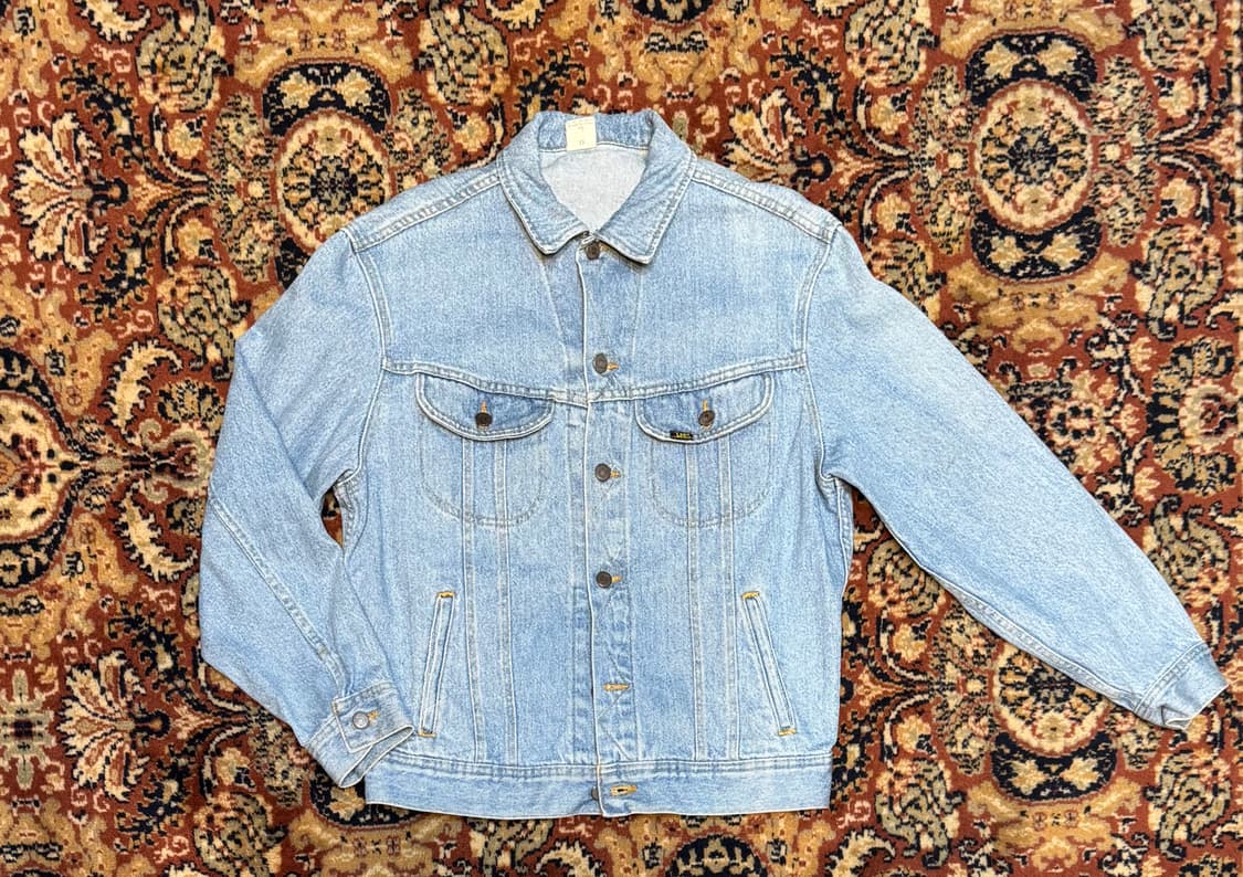 made in USA 빈티지 LEE 트럭커 데님 자켓 M (522) 상품이미지2