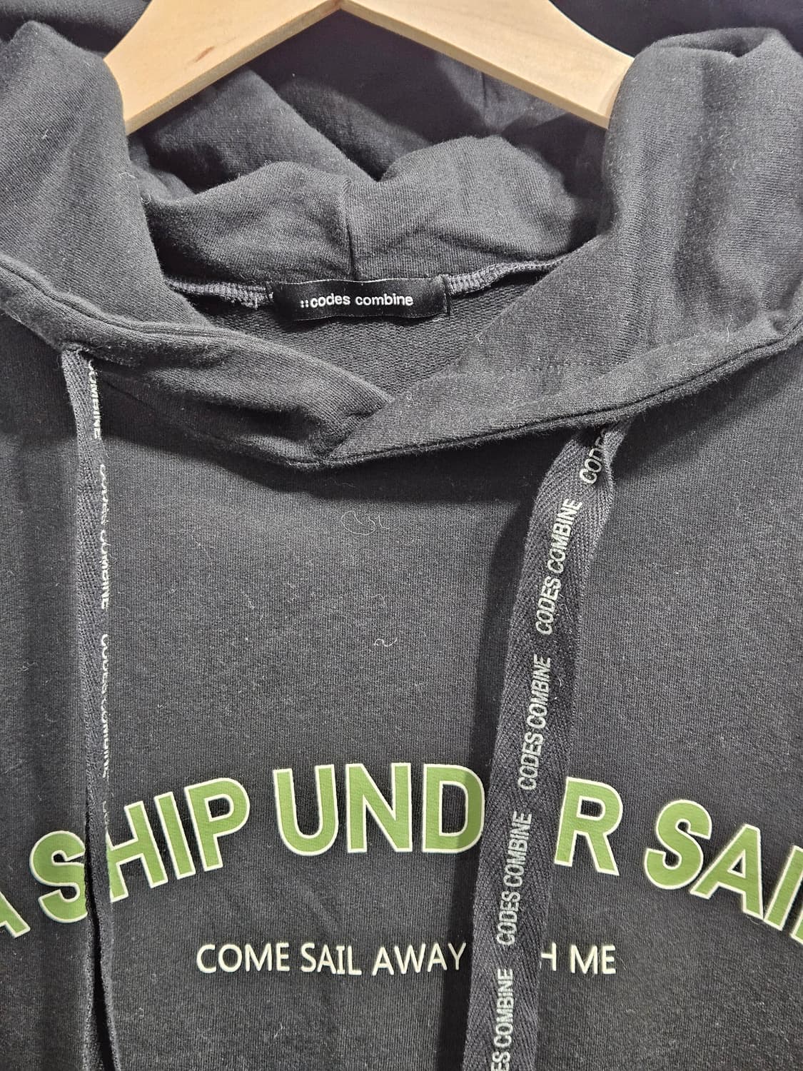 코데스컴바인 후드 롱원피스  상품이미지3