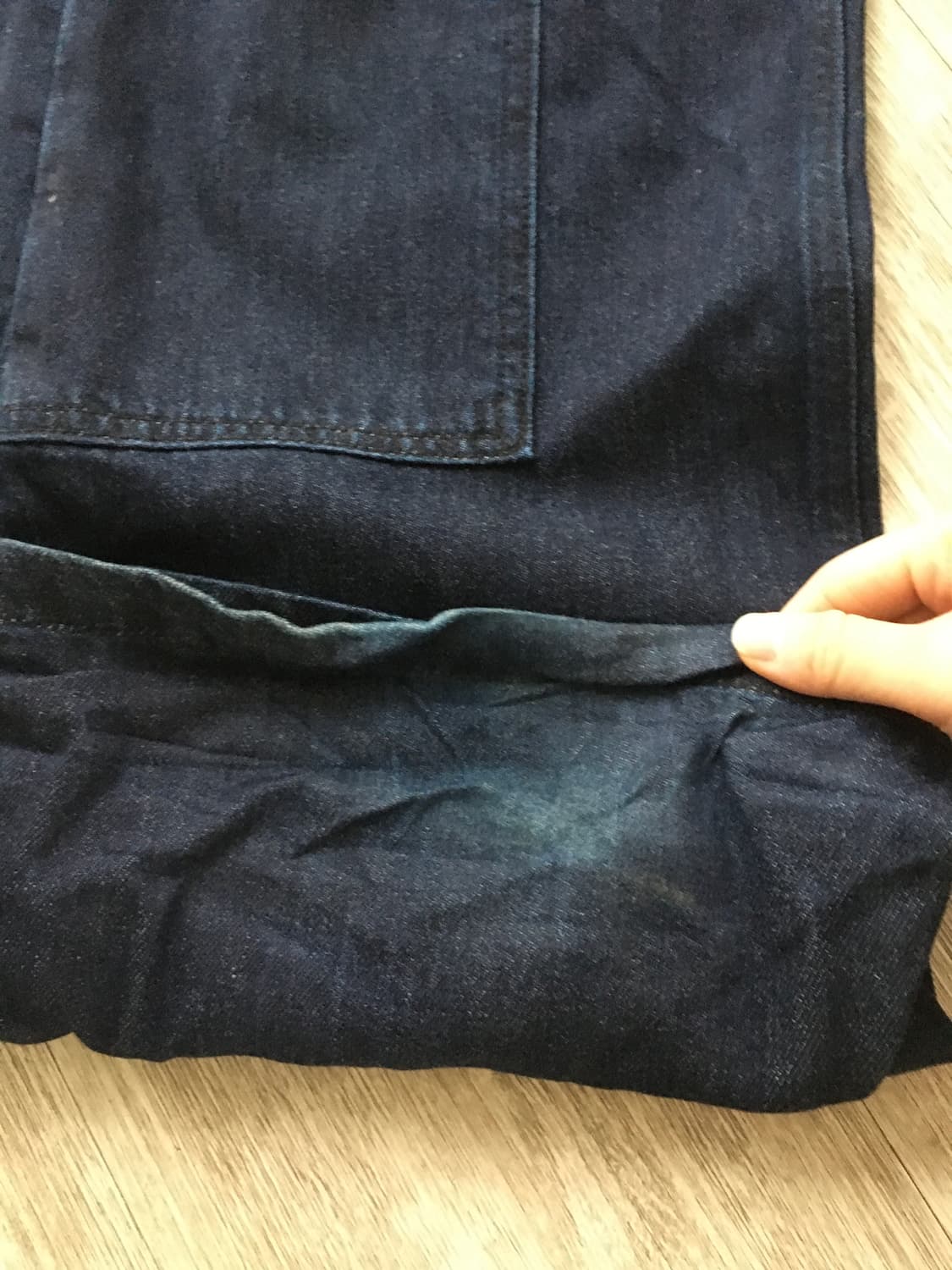 코스모스 Denim carpenter pants (deep blue) M 상품이미지5