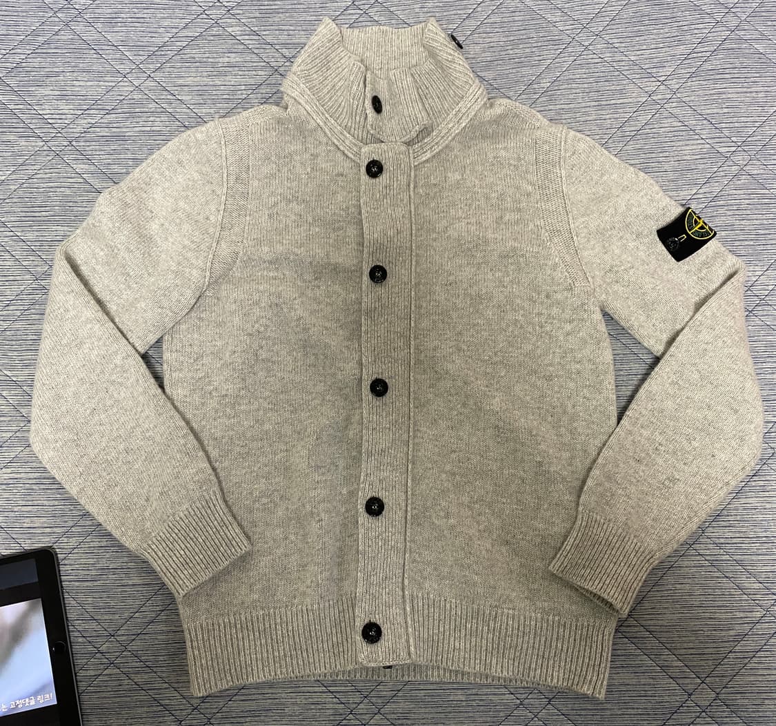 스톤아일랜드 키즈 집업 가디건 그레이 상품이미지2