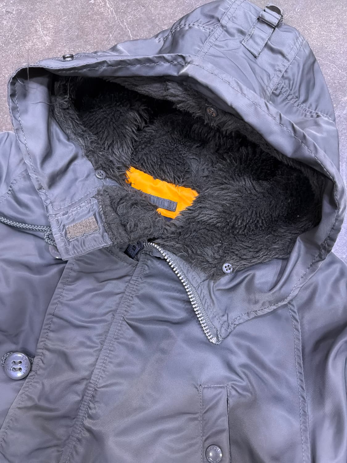 쇼트 Schott n3b 패치 밀리터리 파카 야상 카키 S 상품이미지3