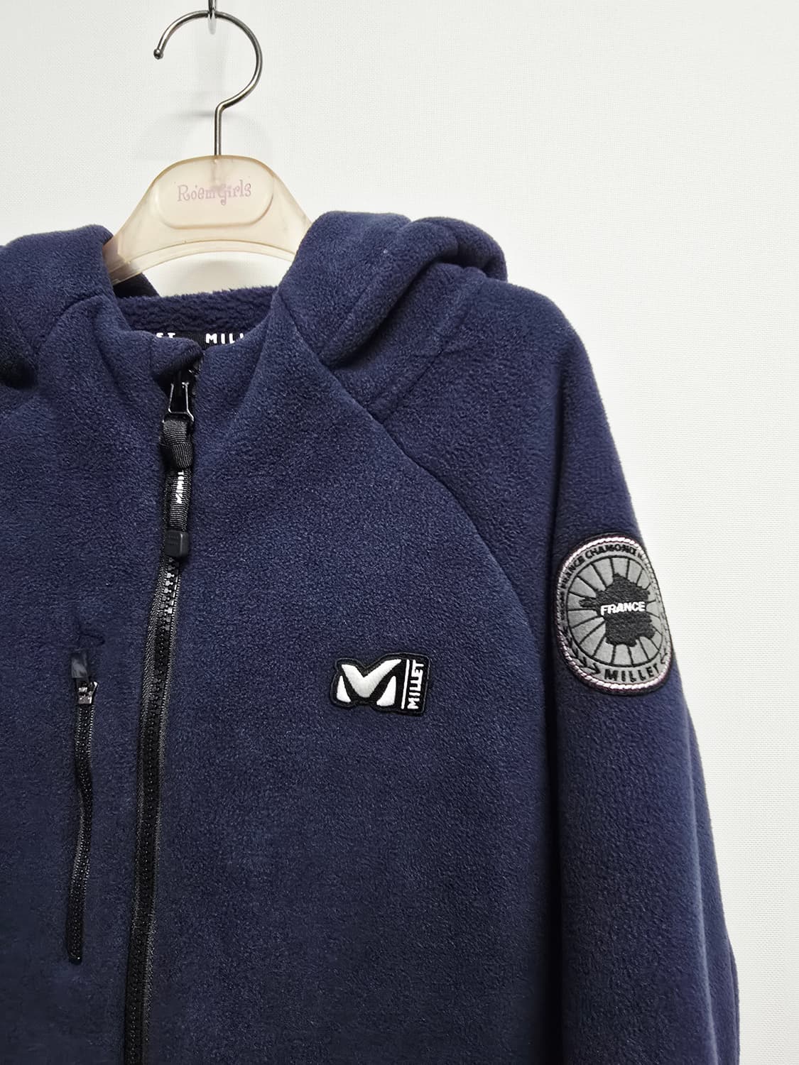 밀레키즈 네이비 후리스 집업 자켓130 상품이미지2