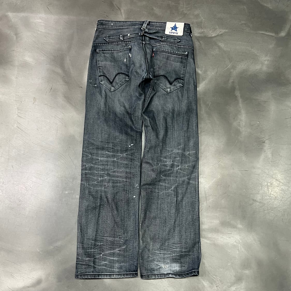  리바이스 워싱 데님 팬츠 y14574 상품이미지2