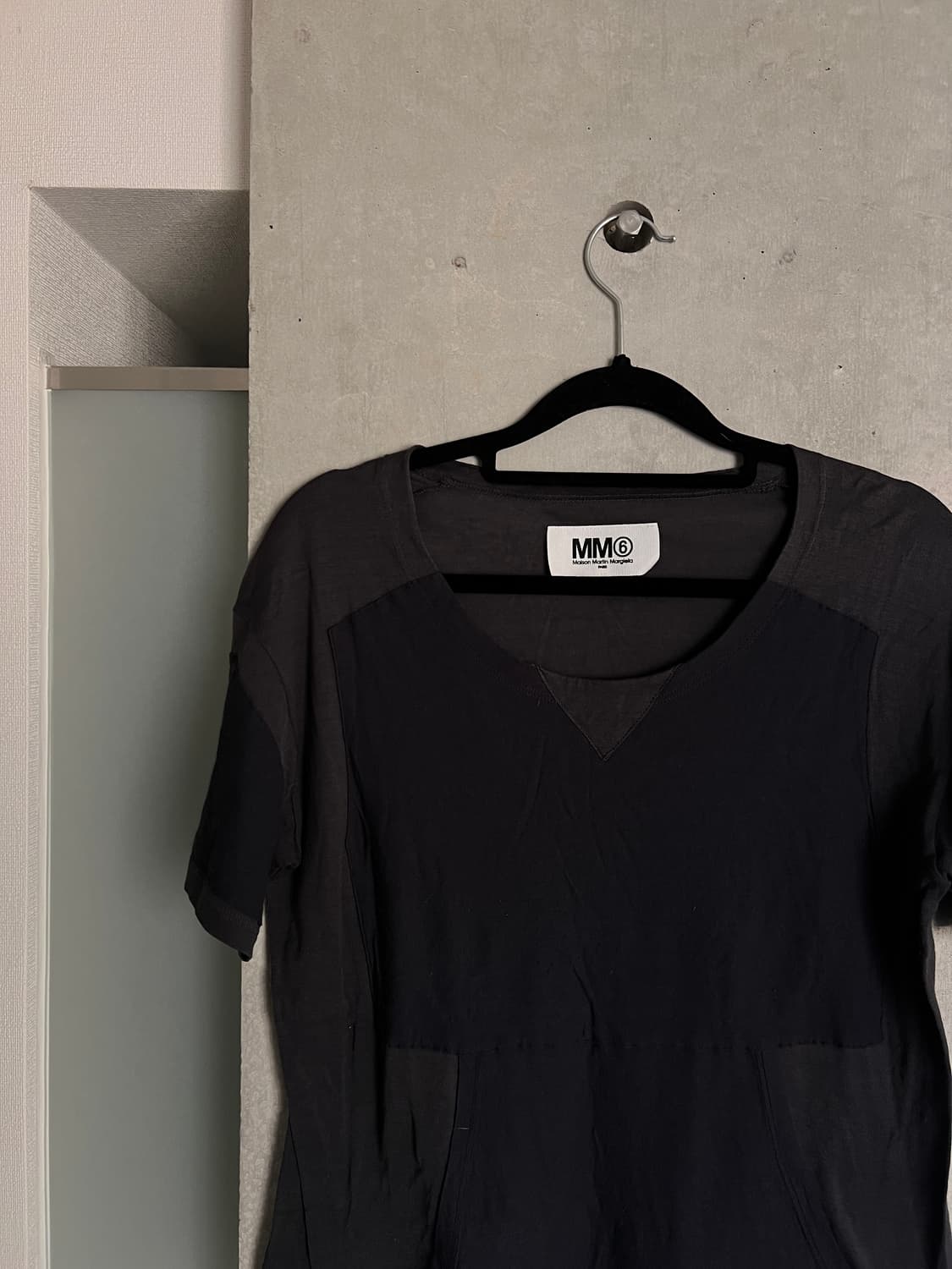 MM6 마르지엘라 블랙 반팔 상품이미지2