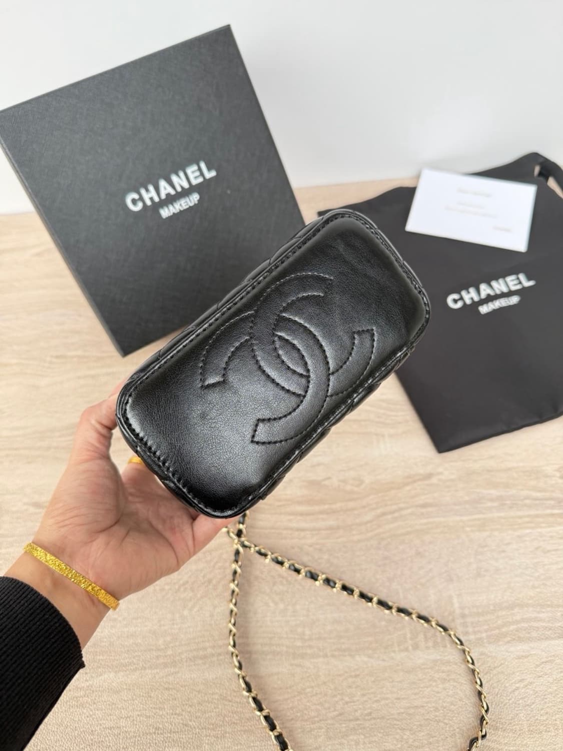 샤넬VIP 진주펄 장식 핸들 베니티백 샤넬 코스메틱 상품이미지6