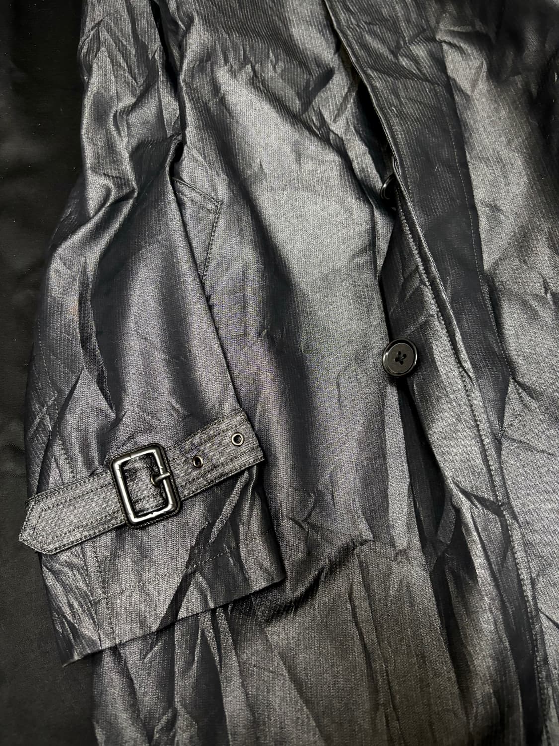 Stone Washed Chic Mood Coat Jacket 상품이미지6