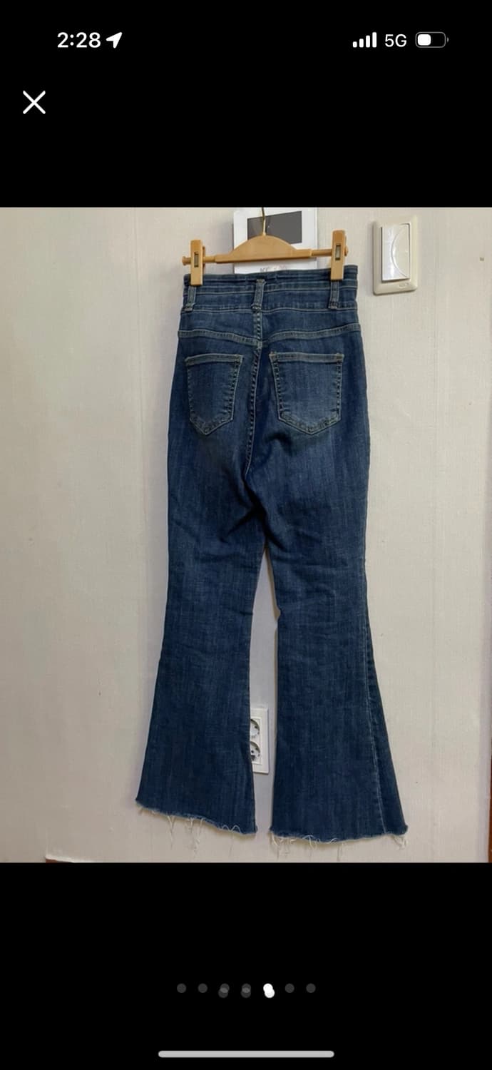 포켓 진청부츠컷(신축성👍🏻) 상품이미지2