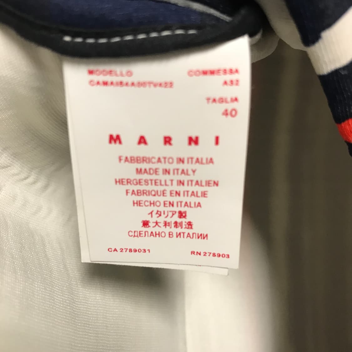 마르니 반팔 블라우스 40(W) 상품이미지5