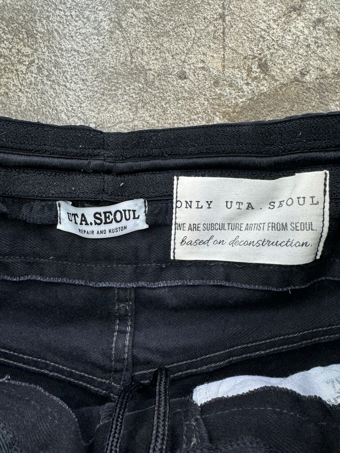 UTA GRUNGE SHORTS 상품이미지5