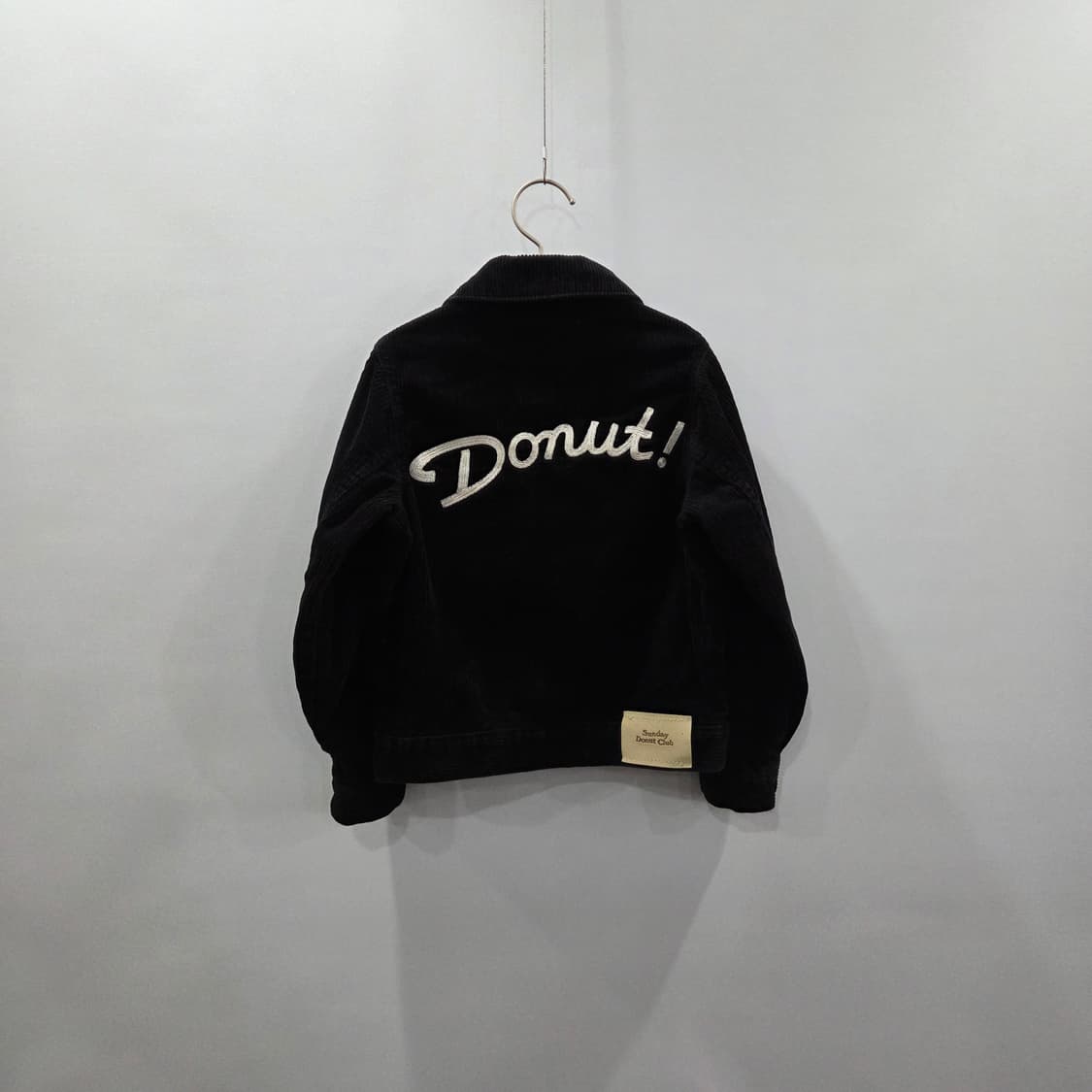선데이도넛클럽 키즈 코듀로이 자켓 블랙 110 상품이미지4