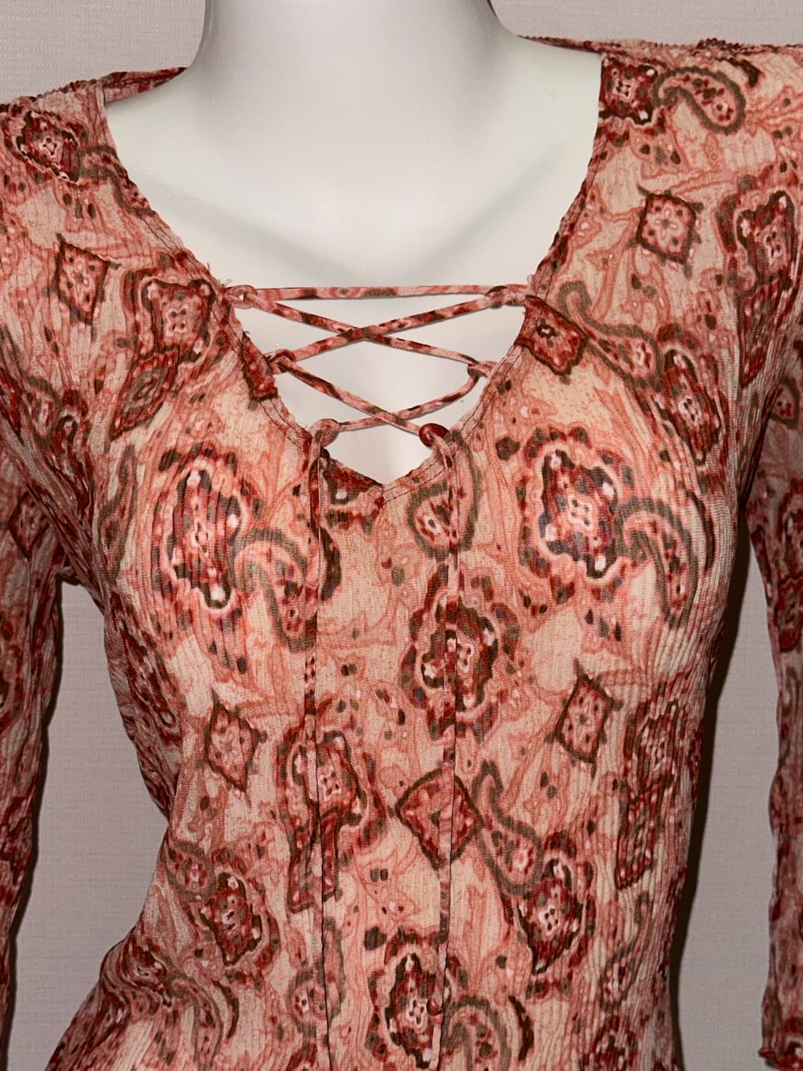 빈티지 오리엔탈 블라우스 상품이미지3