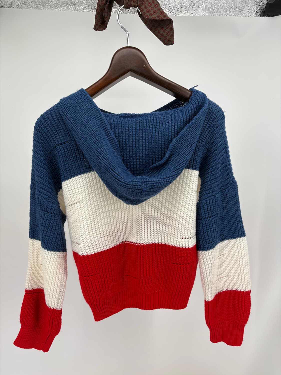 🧶 후드 크롭 니트 (일본 빈티지 / A급) 상품이미지3