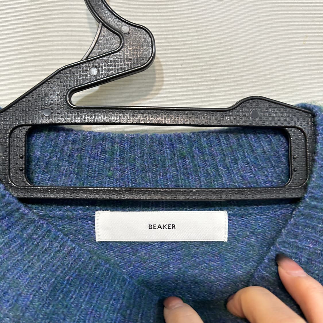 비이커 남성 캐시미어 니트 95 상태최상  상품이미지2