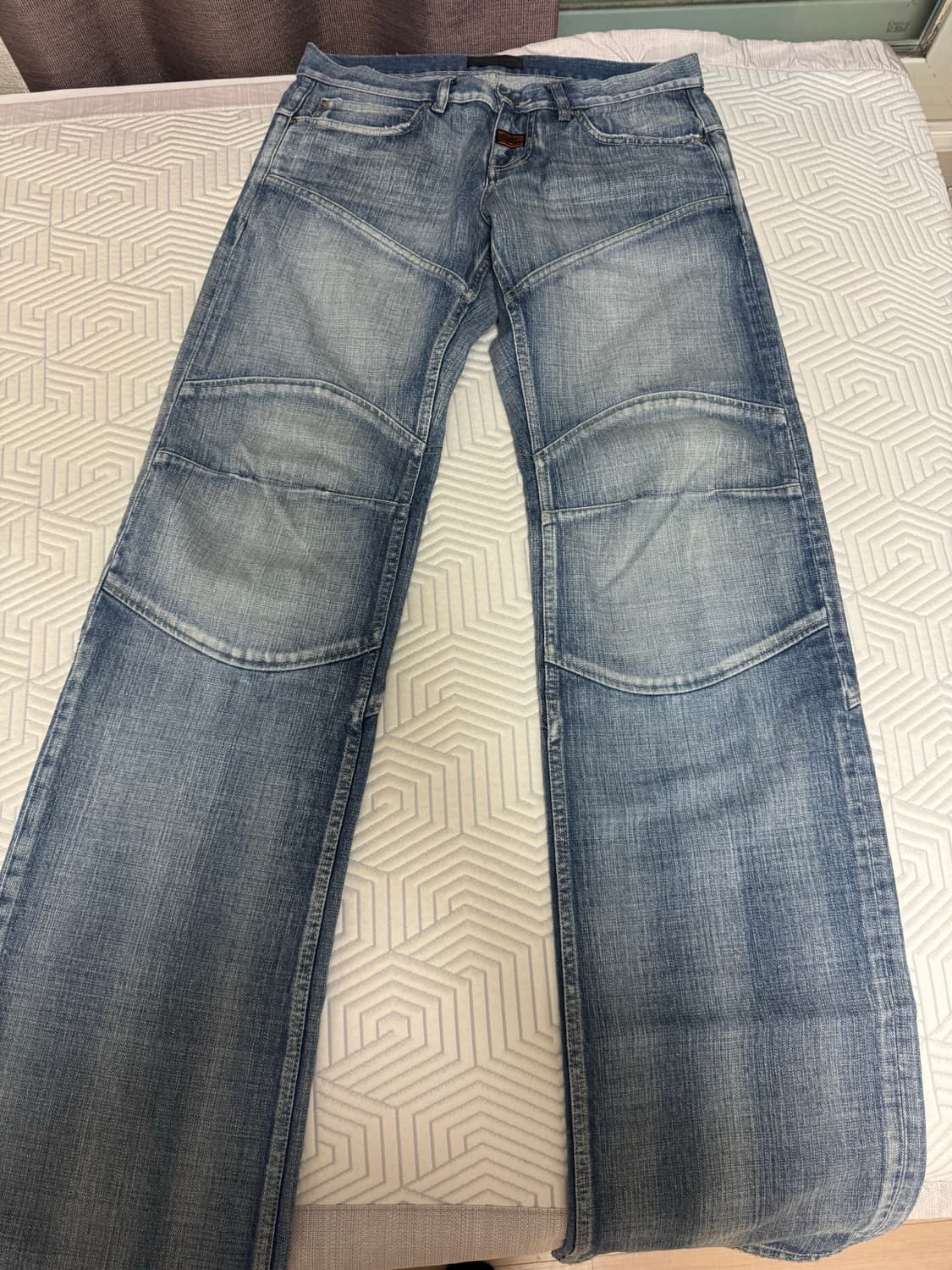 [S] 발렌시아가 로우라이즈 바이커 데님 상품이미지1