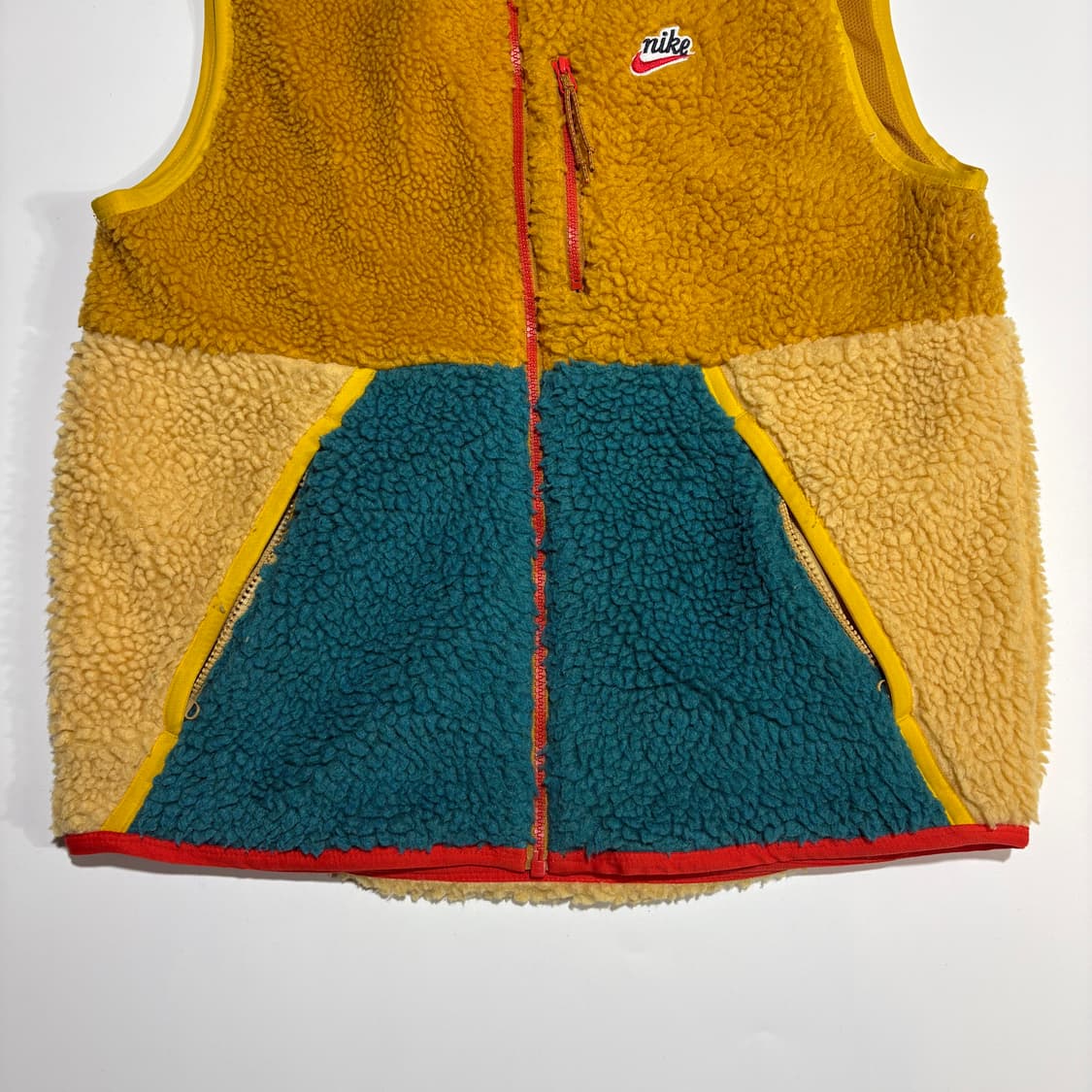 나이키 컬러블록 플리스 베스트 상품이미지2