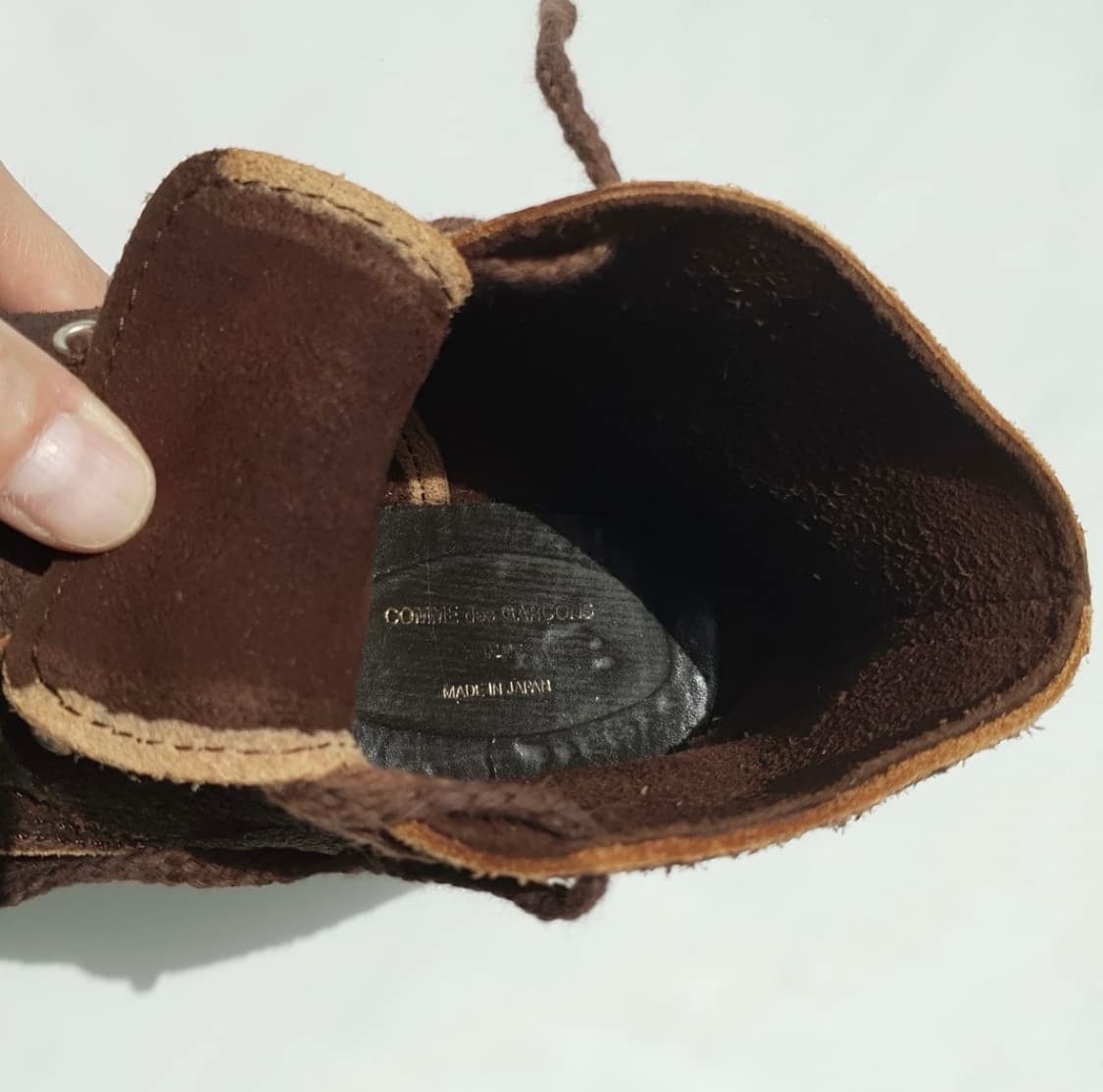 Comme Des Garcons 6-hole boots 상품이미지9