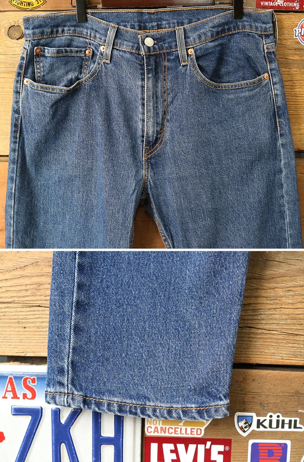 
LEVIS 리바이스 502 슬림핏 데님 33사이즈  상품이미지3