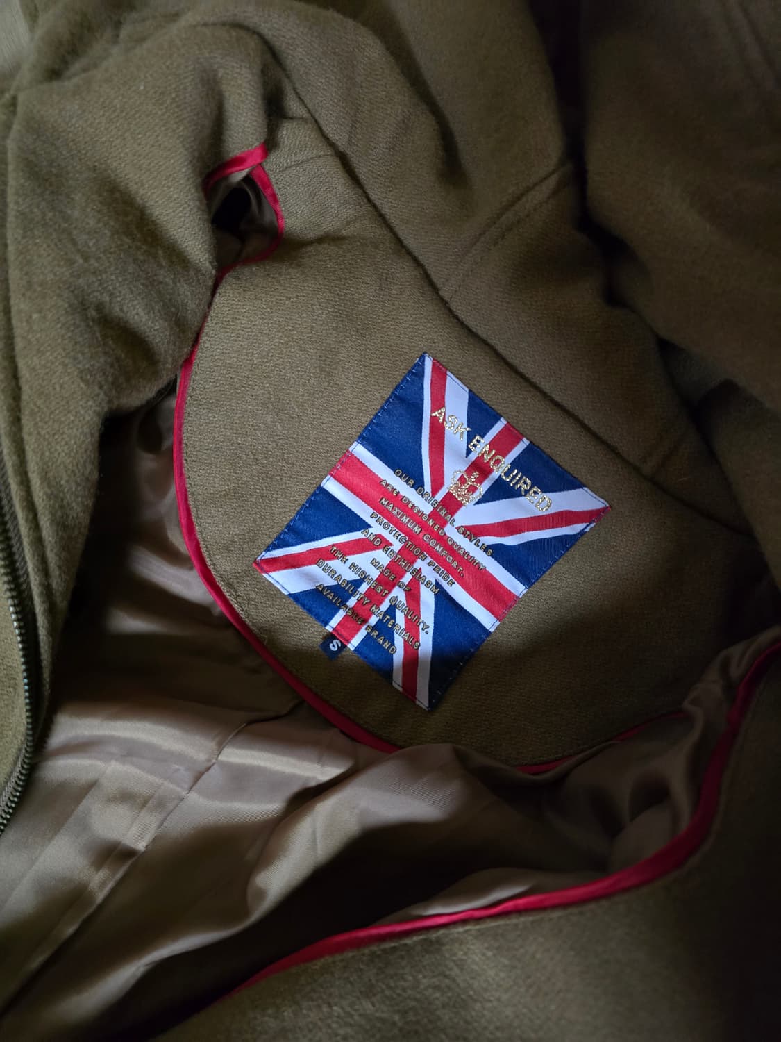 Ask enquired 떡볶이코트 후드코트 떡볶이단추 모리걸 하구미 상품이미지2