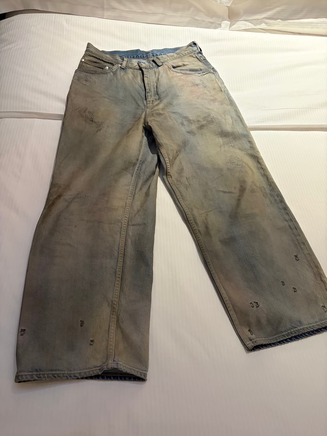 안셀름 Ancellm #03 AGING01 PANTS - Indigo 상품이미지1