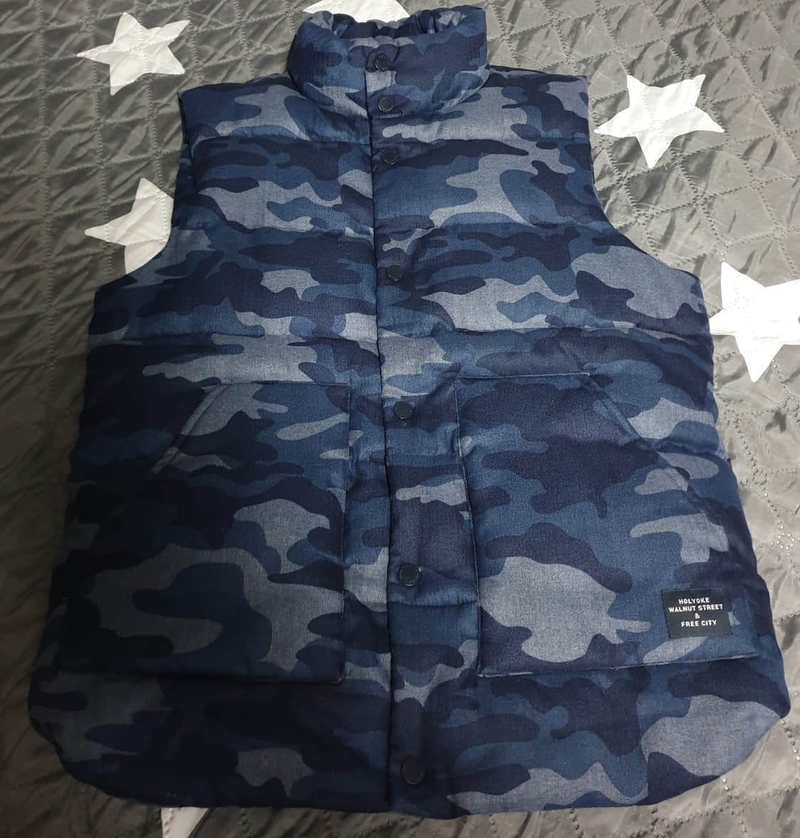 폴햄 스트릿 카모 조끼패딩 (S) 상품이미지1