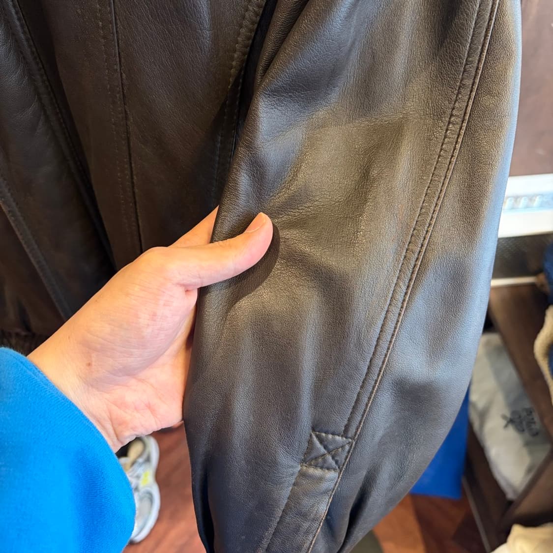 15529 - 입생로랑 레더 자켓 상품이미지7