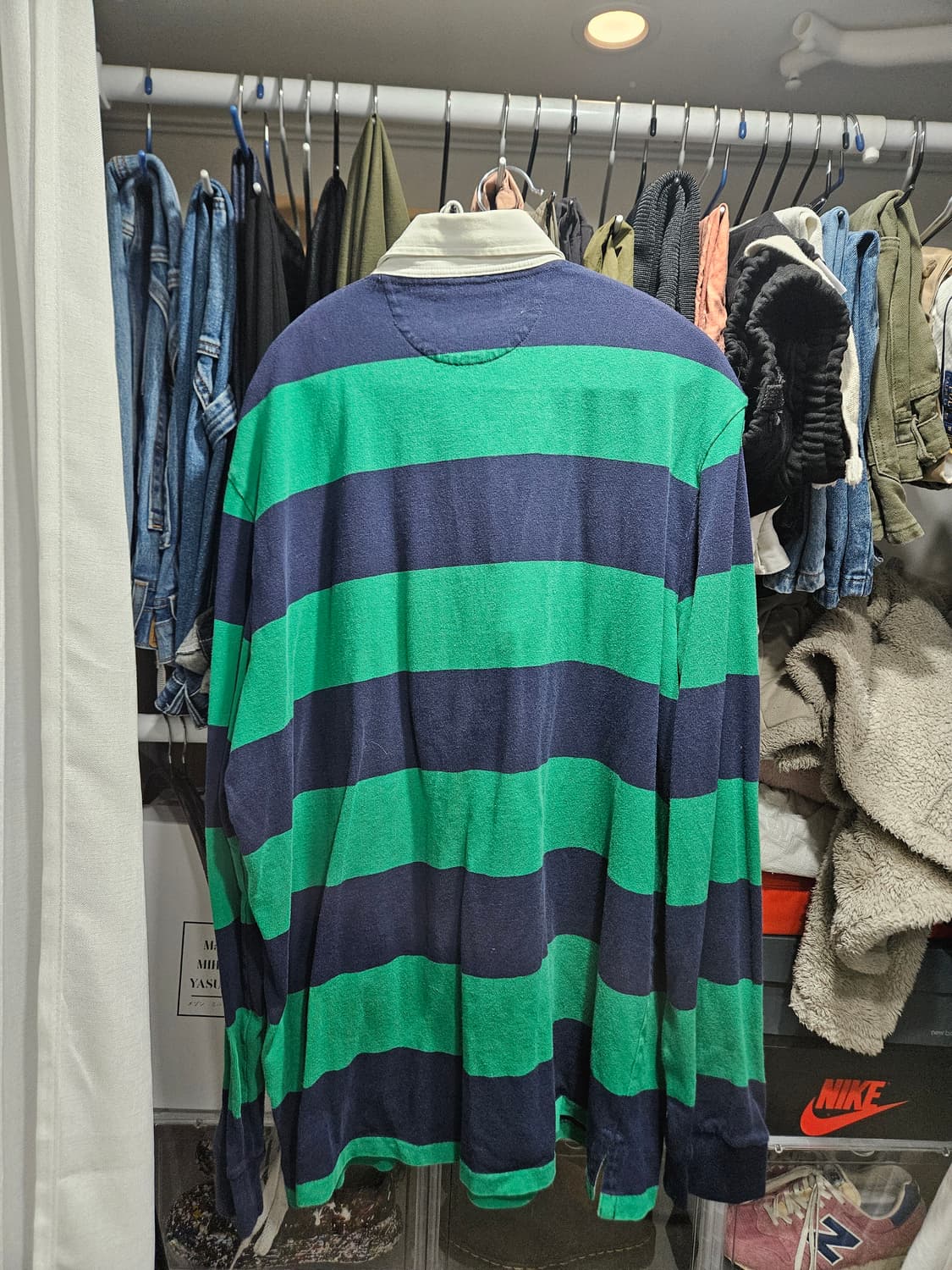 폴로랄프로렌 스트라이프 럭비티(김나영 착용)XL 상품이미지3