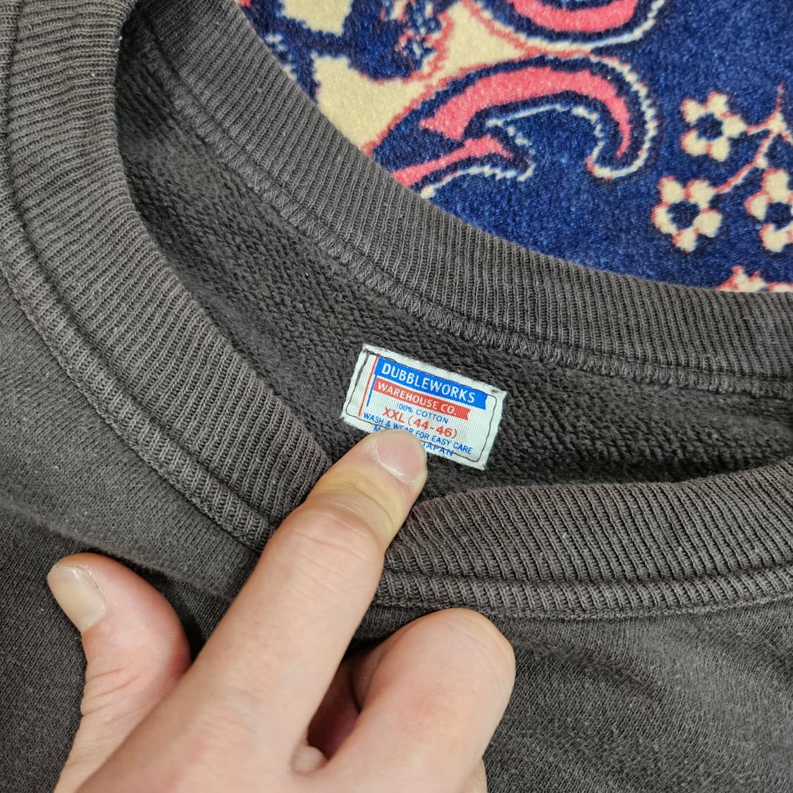 더블웍스(DubbleWorks) in Japan 빈티지 프린팅 맨투맨 상품이미지4