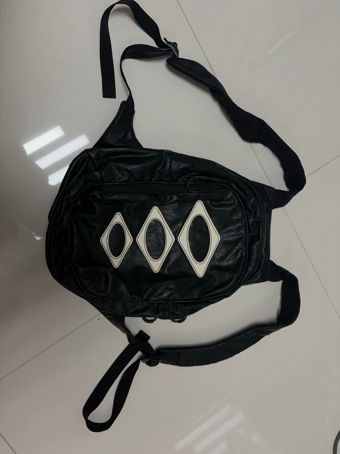 미스치프 롬버스 백팩 블랙 상품이미지2