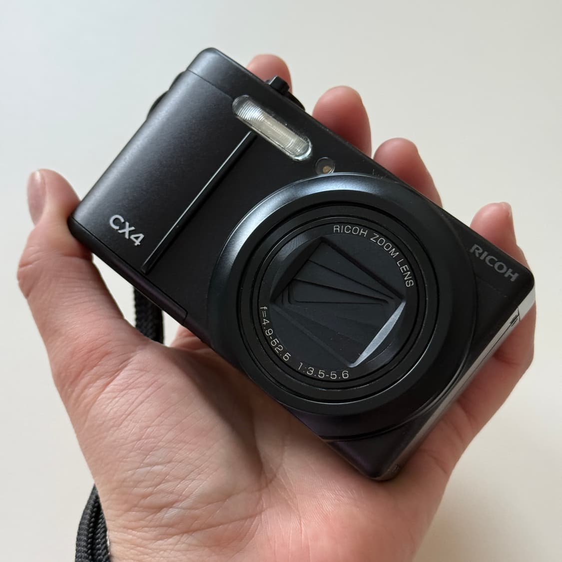 리코 ricoh cx4 빈티지 디카 디지털카메라 블랙 상품이미지2