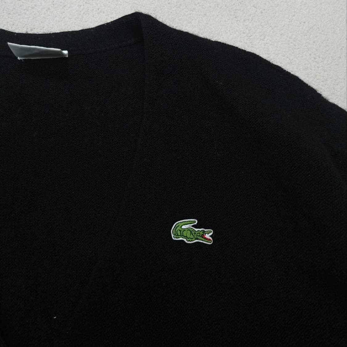 라코스테 울 가디건 100 블랙 상품이미지4