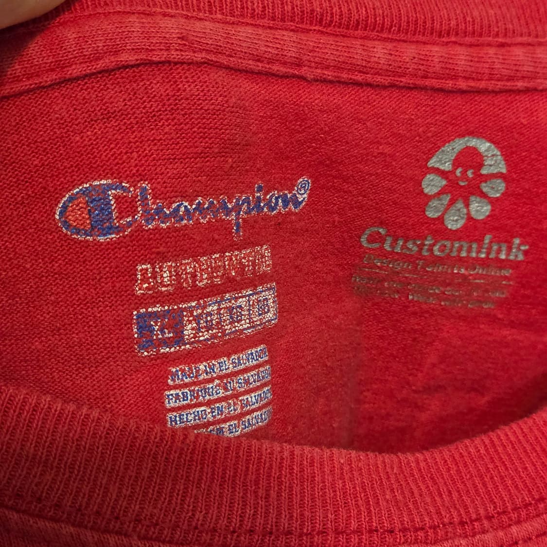 챔피온 레드 포인트 롱슬리브 상품이미지9