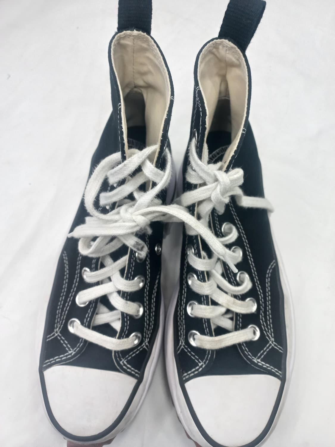 컨버스 런스타 하이크 블랙 하이탑 245mm 상품이미지1